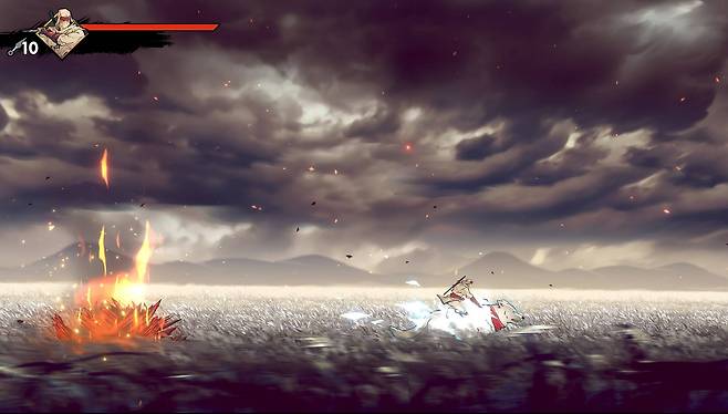 입체감이 풍부한 배경 스테이지