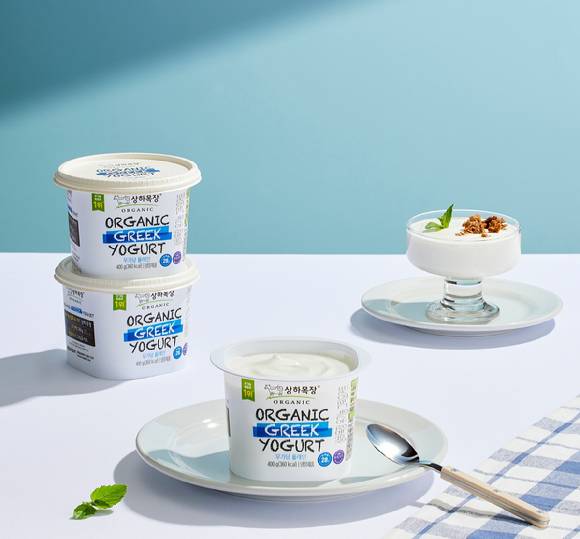 매일유업 상하목장이 유기농 그릭요거트 대용량 제품을 선보인다. [사진=매일유업]