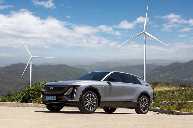 캐딜락 전기 SUV 리릭 [캐딜락 제공]