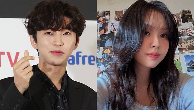 가수 임영웅이 가수 최유리를 향한 남다른 팬심을 드러냈다.&nbsp;세계일보 자료사진, 최유리 인스타그램 캡처