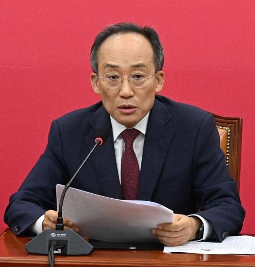 추경호 전 국민의힘 원내대표