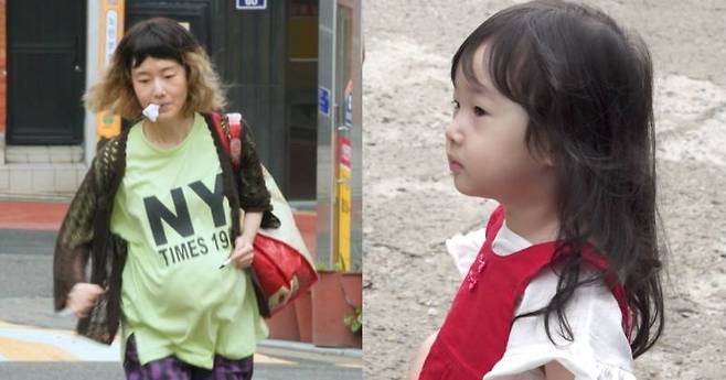 ▲ 이정현(왼쪽), 이정현 딸. 제공| '편스토랑'