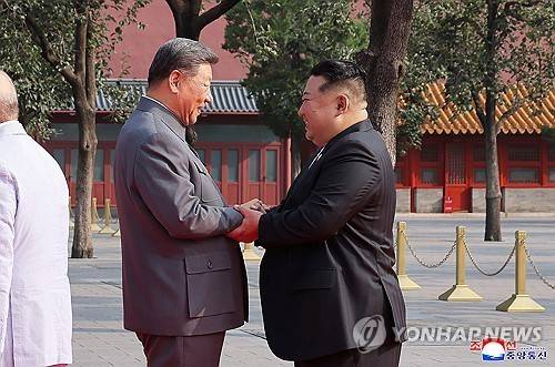 김정은, 중국 전승절 80주년 열병식 참석 (평양 조선중앙통신=연합뉴스) 김정은 북한 국무위원장이 지난 3일 베이징에서 진행된 중국 전승절 80주년 기념행사에 참석했다고 조선중앙통신이 4일 보도했다. 2025.9.4 
    [국내에서만 사용가능. 재배포 금지. For Use Only in the Republic of Korea. No Redistribution] nkphoto@yna.co.kr