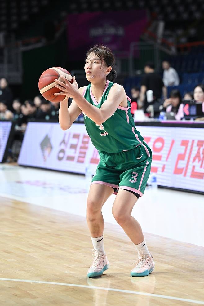 하나은행 정현 [한국여자농구연맹 제공. 재판매 및 DB 금지]