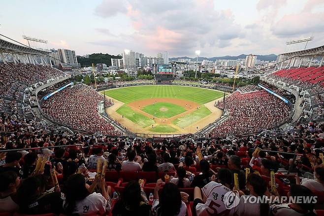 프로야구 관중석 전경 [연합뉴스 자료사진]