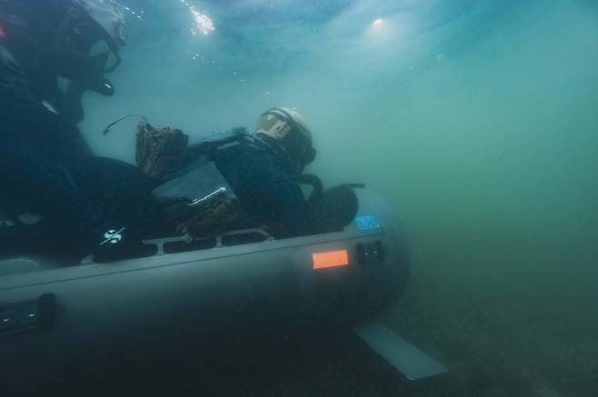 미 해군 특수부대의 훈련 모습 [미 국방부 제공. 재판매 및 DB 금지. 기사와 직접적인 관련 없음]