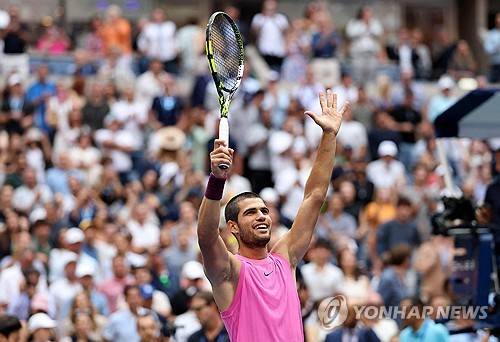 카를로스 알카라스. ⓒ연합뉴스 AFP
