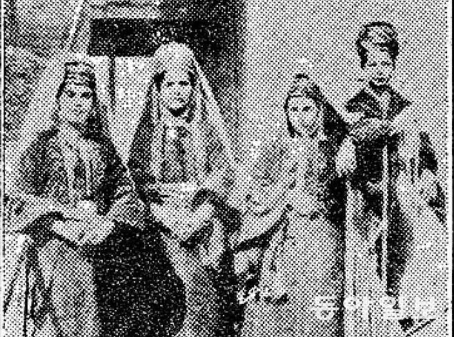 세계의 여자 풍속 (14).  베들레헴 여성. 1925년 8월 28일자 동아일보.