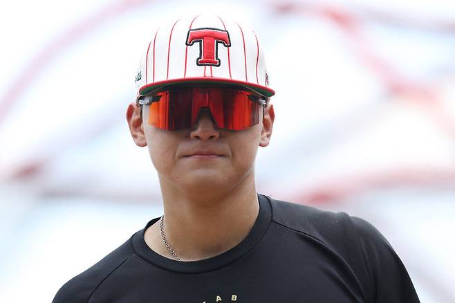 [서울=뉴시스] 프로야구 KIA 타이거즈 김도영이 2일 1군 엔트리에 이름을 올렸다. (사진=KIA 타이거즈 제공) 2025.08.02. *재판매 및 DB 금지