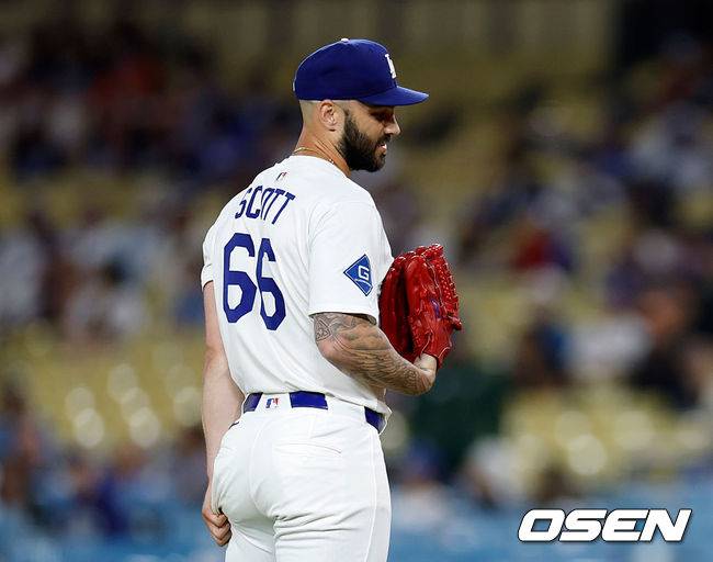 [사진] LA 다저스 태너 스캇. ⓒGettyimages(무단전재 및 재배포 금지)