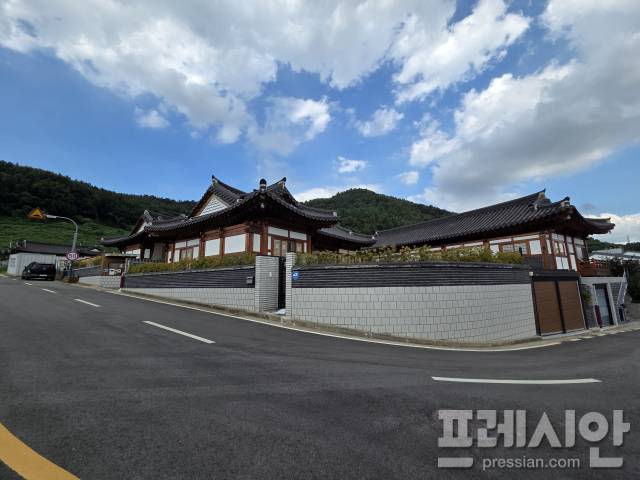 ▲김대중 전남도교육감이 세들어 살고 있는 전남 무안군 삼향읍의 사택.2025.09.05ⓒ프레시안(박아론)