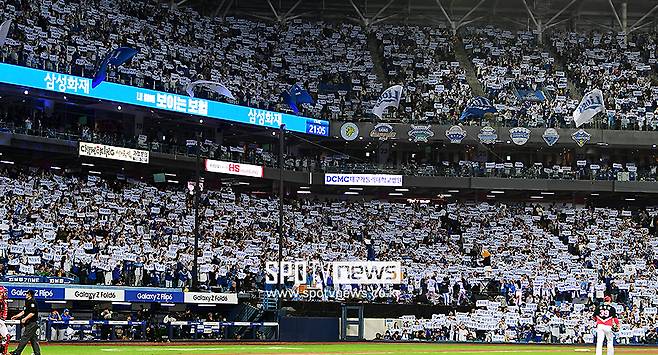 ▲ 삼성라이온즈파크 매진 전경 ⓒ곽혜미 기자