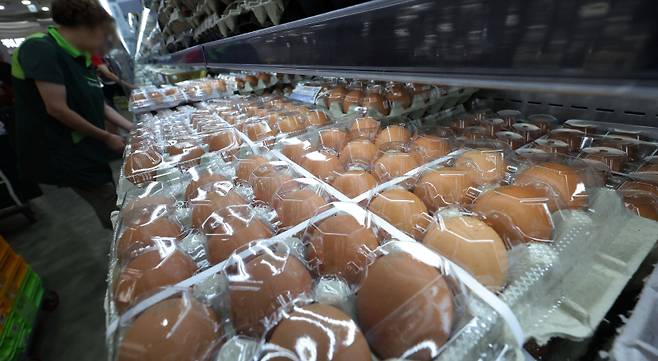 계란 가격 상승세가 추석까지 이어질 거란 전망이 나온다.[사진｜뉴시스]