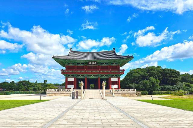 ▲ 월정교 전경