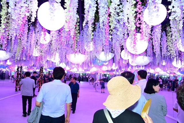 대가야수목원 빚의 향연. 고령군 제공