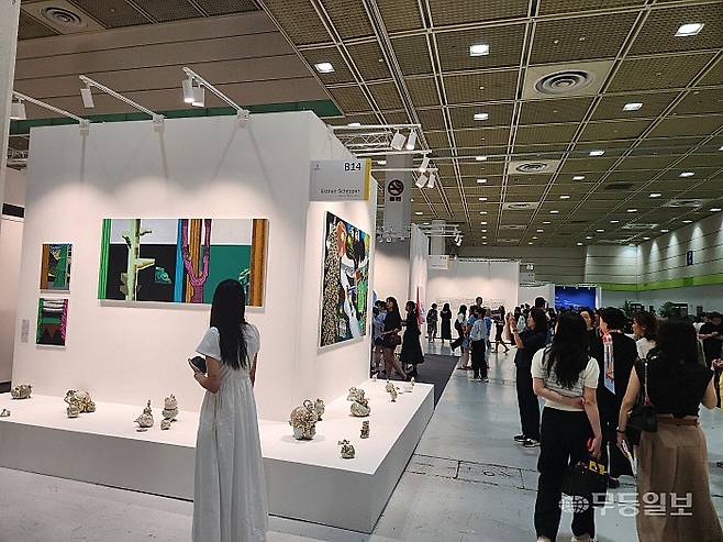 '프리즈 서울' 전시장 모습.
