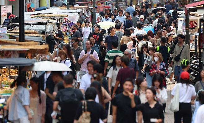 서울 명동 거리 모습 (사진=연합뉴스)
