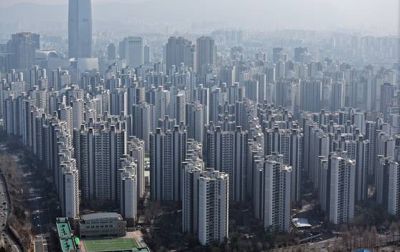 서울 송파구 일대의 아파트 단지. 뉴스1