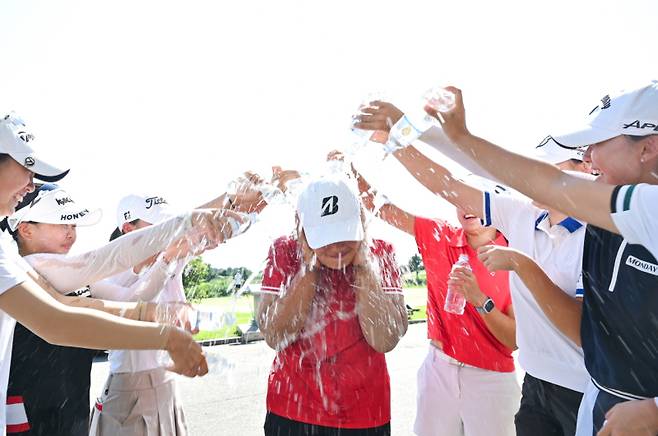 중등부 우승자 이다경. KLPGA 제공