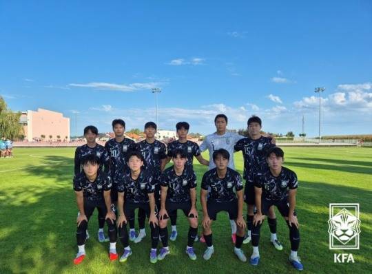 한국 U-17 축구대표팀 선수들. 사진[연합뉴스]