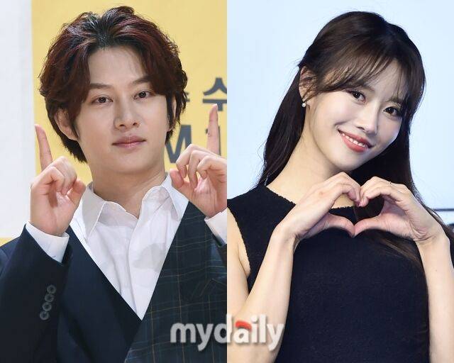 그룹 슈퍼주니어 김희철, 그룹 러블리즈 출신 가수 이미주/마이데일리 DB