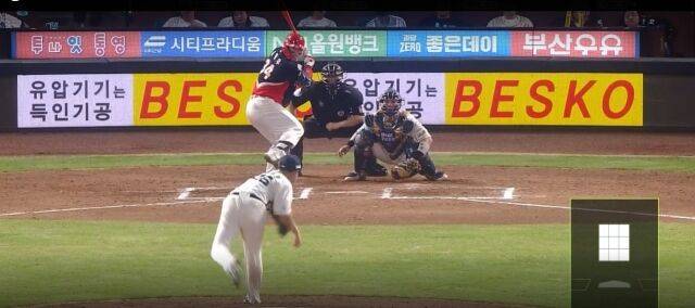 최형우의 타격/티빙 캡쳐