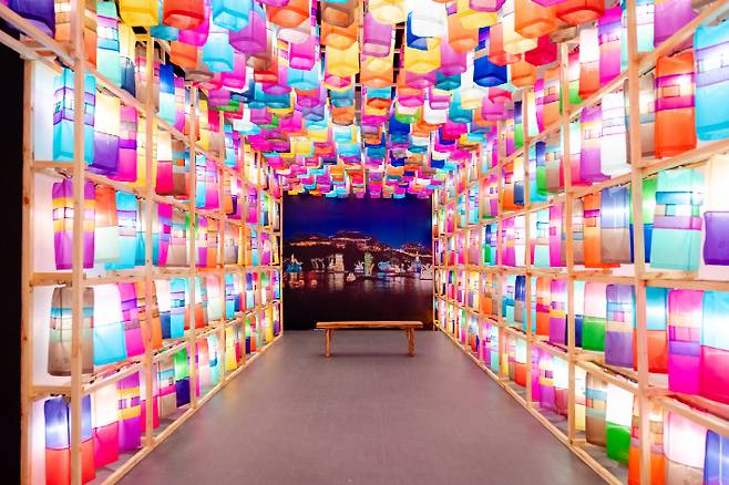 남강유등축제. 진주시청 제공