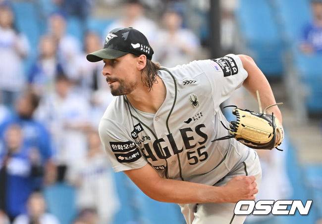 [OSEN=대구, 이석우 기자]  한화 이글스 와이스 064 2025.06.25 / foto0307@osen.co.kr