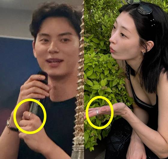 /사진=박준면, 류다인 각 인스타그램 캡처