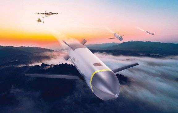 록히드마틴의&nbsp;CMMT 미사일 이미지. 미 공군의 차기 장거리순항미사일 사업 수주를 놓고 안두릴의 바라쿠다 M500과 경쟁하고 있다. 록히드마틴 제공&nbsp;