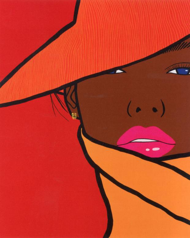 윤기원 작 ‘주황모자’