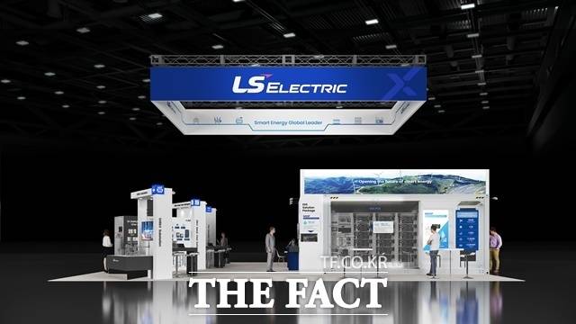 LS일렉트릭이 현지시간으로 9~11일 미국 라스베이거스에서 열리는 북미 최대 신재생에너지 전시회 'RE+ 2025'와 13~15일 시카고에서 진행되는 북미 최대 전력산업 전시회 'NECA 2025'에 잇따라 참가한다고 밝혔다. LS일렉트릭 'RE+ 2025' 전시장 조감도. /LS일렉트릭