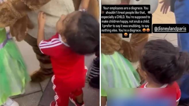 스페인 바르셀로나 소속 공격수 하피냐는 아들이 디즈니랜드 파리에서 인종차별을 당했다고 주장했다 / 데일리메일 보도 캡처