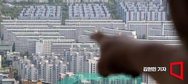 서울 강남구 대치동 은마아파트 일대의 모습