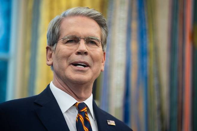 스콧 베선트 미국 재무장관.EPA연합뉴스