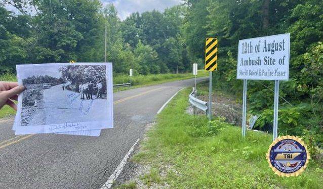 테네시주 수사당국이 지난달 29일 뷰퍼드 퍼서의 아내 폴린이 살해됐던 장소의 위치를 보여주고 있다. 뉴욕포스트