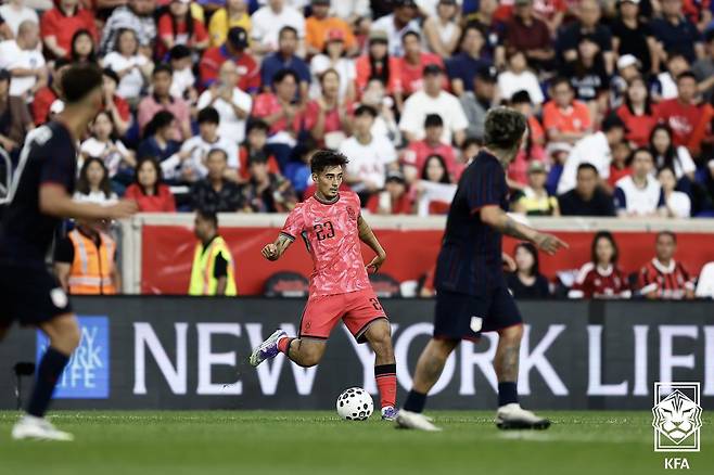 옌스 카스트로프(남자 축구대표팀). 대한축구협회 제공