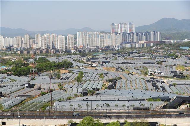 경기도 고양 창릉 3기 신도시 모습. [연합]