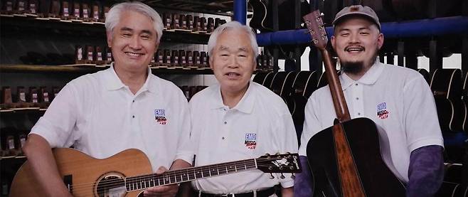 크래프터 코리아 3대 경영진 박현권 명예회장(가운데), 2대 회장 박인재, 현 대표 박준석 [크래프터 코리아 제공]