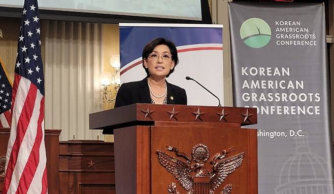 한국계인 영 김 미국 하원의원. 연합뉴스