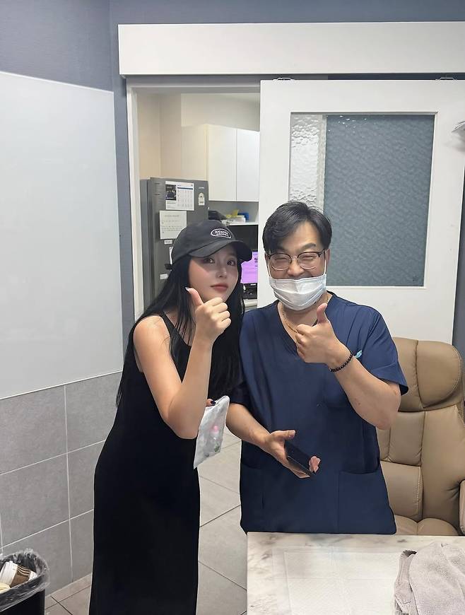 홍진영 SNS 캡처