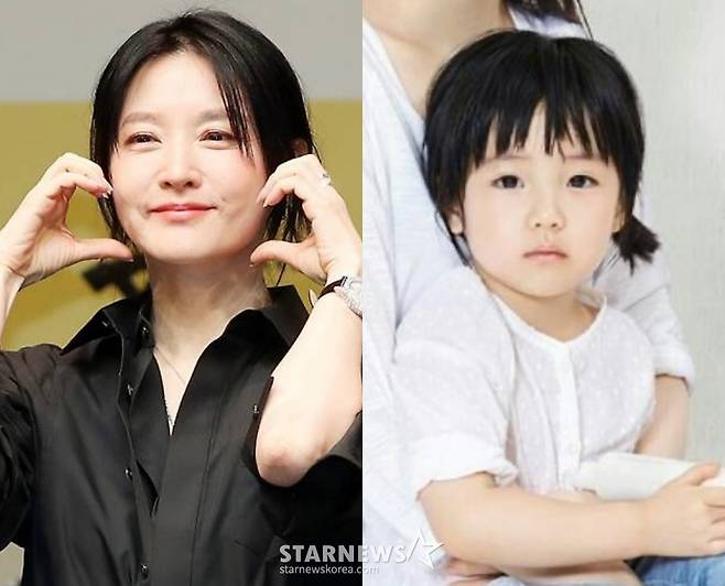 배우 이영애(왼쪽), 이영애 딸 /사진=스타뉴스, 리아네이처