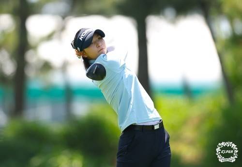 올해 베어크리크배 아마추어 골프 우승자 박서진의 스윙. [KLPGA 제공. 재판매 및 DB 금지]