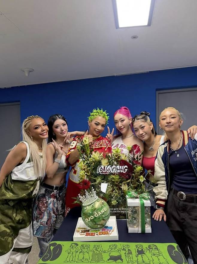 월드 오브 스트릿 우먼 파이터 오죠갱 인스타그램