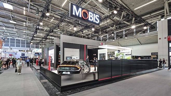 IAA 모빌리티 2025 현대모비스 부스 전경. 한국자동차기자협회 제공