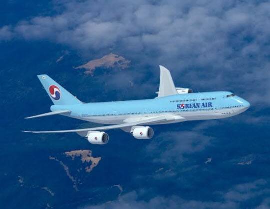 대한항공이 새로 도입하는 B747-8i 항공기 모습 /대한항공 제공
