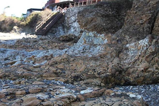 전라북도 부안 격포리 페퍼라이트. 국가유산청 제공