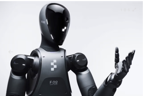 BMW 그룹이 개발한 휴머노이드 로봇 '피규어 02(Figure 02)'. BMW 제공