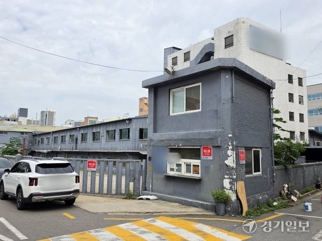 부천시 원미구 도당동의 한 물류센터. 김종구기자