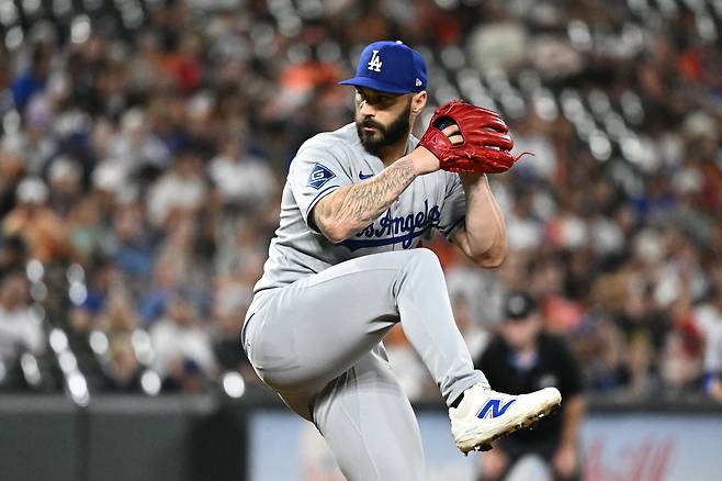 LA 다저스 태너 스캇. Imagn Images연합뉴스